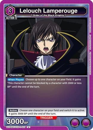 Lelouch Lamperouge (015) — UE04BT: CODE GEASS: Lelouch of the Rebellion