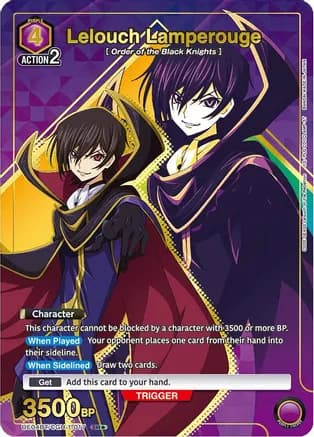 Lelouch Lamperouge (017) (SR*) — UE04BT: CODE GEASS: Lelouch of the Rebellion