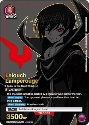 Lelouch Lamperouge (017) (SR***) — UE04BT: CODE GEASS: Lelouch of the Rebellion