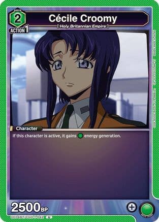 Cecile Croomy — UE04BT: CODE GEASS: Lelouch of the Rebellion