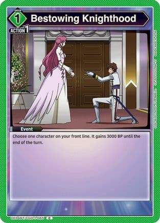 Bestowing Knighthood — UE04BT: CODE GEASS: Lelouch of the Rebellion