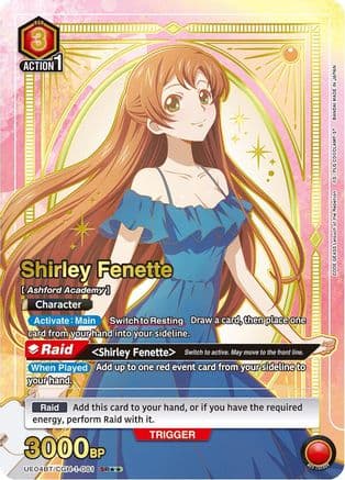 Shirley Fenette (081) (SR**) — Union Arena card