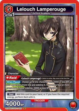 Lelouch Lamperouge (092) — UE04BT: CODE GEASS: Lelouch of the Rebellion