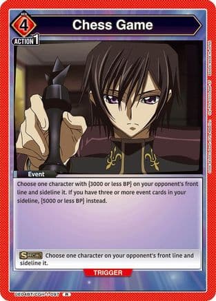 Chess Game — UE04BT: CODE GEASS: Lelouch of the Rebellion