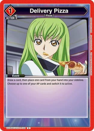 Delivery Pizza — UE04BT: CODE GEASS: Lelouch of the Rebellion