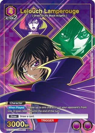 Lelouch Lamperouge (103) (SR*) — UE04BT: CODE GEASS: Lelouch of the Rebellion