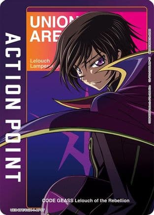 Action Point Card (AP07) (Lelouch Lamperouge) — UE04BT: CODE GEASS: Lelouch of the Rebellion