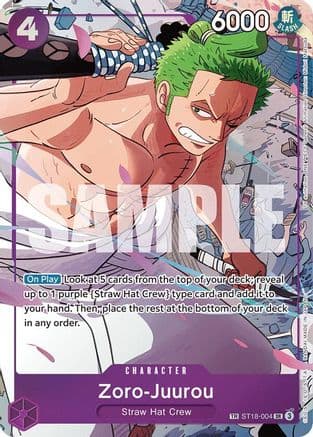 Zoro-Juurou (ST18-004) — Emperors in the New World