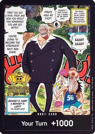 DON!! Card (2nd Anniversary Tournament) — One Piece Promotion Cards