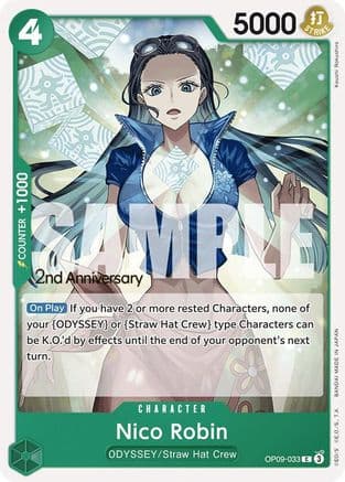 Nico Robin (033) — One Piece Card Game card