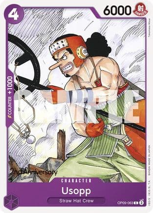 Usopp (063) — Emperors in the New World: 2nd Anniversary Tournament Cards