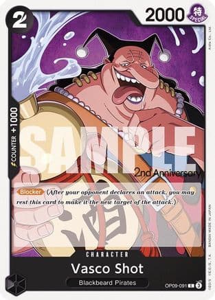 Vasco Shot — Emperors in the New World: 2nd Anniversary Tournament Cards