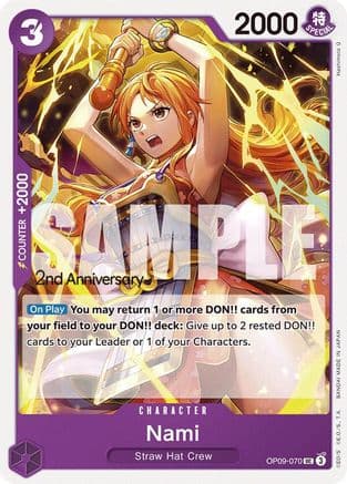 Nami (070) — One Piece Card Game card