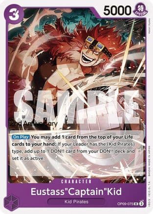 Eustass"Captain"Kid — Emperors in the New World: 2nd Anniversary Tournament Cards One Piece Card Game card by Hatori Kyoka