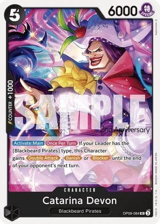 Catarina Devon — Emperors in the New World: 2nd Anniversary Tournament Cards One Piece Card Game card by Hashimoto Q