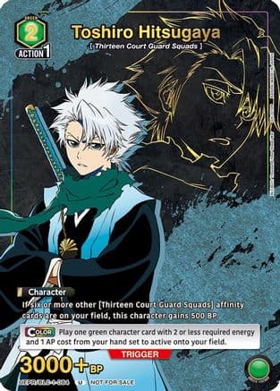 Toshiro Hitsugaya (084) (Gold) — Union Arena Promotion Cards