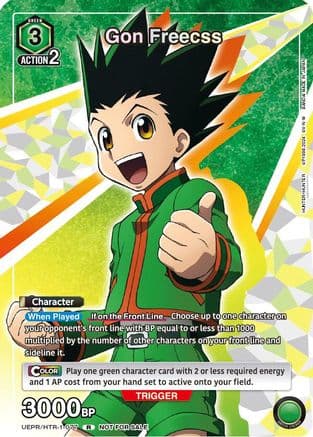 Gon Freecss (077) — Union Arena Promotion Cards