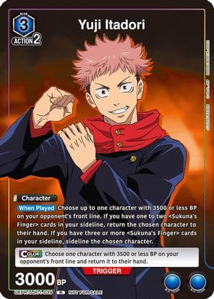 Yuji Itadori (039) — Union Arena Promotion Cards