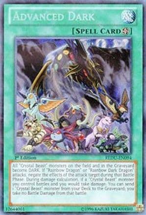 Advanced Dark — Return of the Duelist Yu-Gi-Oh! card by KAZUKI TAKAHASHI