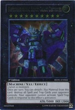 Superdimensional Robot Galaxy Destroyer (UTR) — Return of the Duelist Yu-Gi-Oh! card by KAZUKI TAKAHASHI