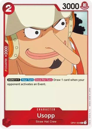 Usopp — One Piece Demo Deck Cards