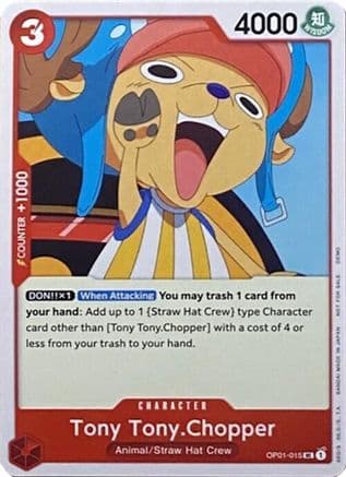 Tony Tony.Chopper (015) — One Piece Demo Deck Cards