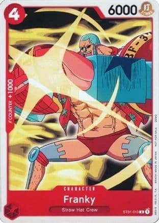 Franky (010) — One Piece Demo Deck Cards