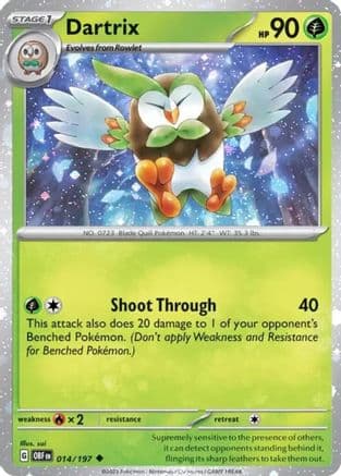 Dartrix - 014/197 (Cosmos Holo) — Miscellaneous Cards & Products
