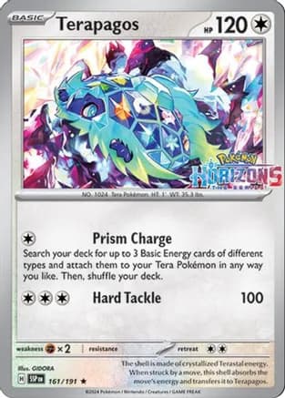 Terapagos - 161/191 — Miscellaneous Cards & Products