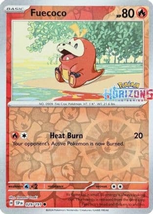 Fuecoco - 029/191 — Miscellaneous Cards & Products