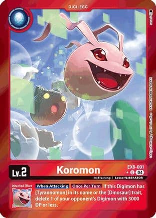 Koromon (Limited Foil) — Chain of Liberation