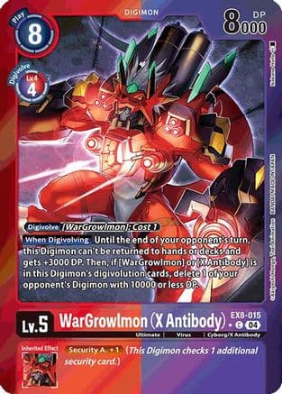WarGrowlmon (X Antibody) (Limited Foil) — Chain of Liberation