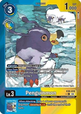 Penguinmon (Limited Foil) — Chain of Liberation