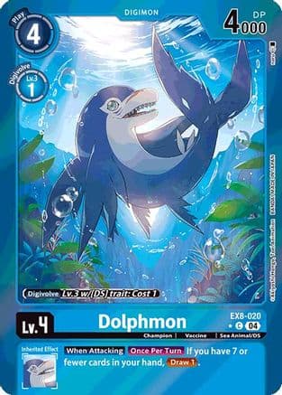 Dolphmon (Limited Foil) — Chain of Liberation
