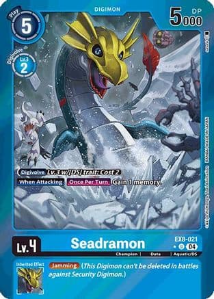 Seadramon (Limited Foil) — Chain of Liberation