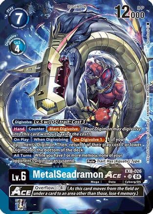 MetalSeadramon ACE (Alternate Art) — Chain of Liberation