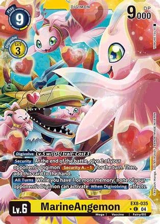 MarineAngemon (Limited Foil) — Chain of Liberation