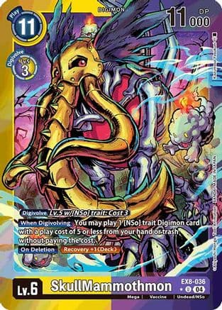 SkullMammothmon (Limited Foil) — Chain of Liberation