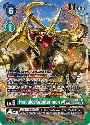 HerculesKabuterimon ACE (Alternate Art) — Chain of Liberation
