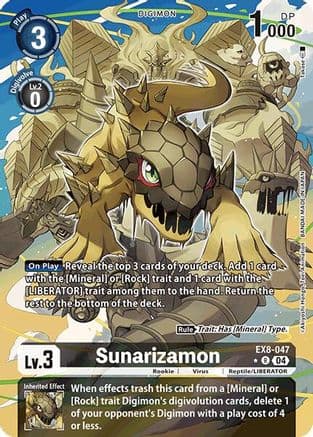 Sunarizamon (Alternate Art) — Chain of Liberation