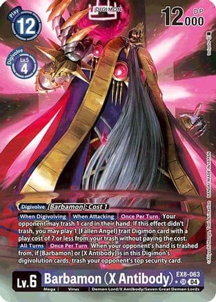 Barbamon (X Antibody) (Alternate Art) — Chain of Liberation