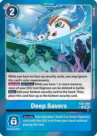 Deep Savers (Limited Foil) — Chain of Liberation