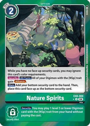 Nature Spirits (Limited Foil) — Chain of Liberation