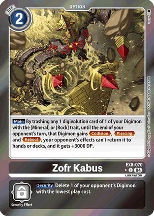 Zofr Kabus (Limited Foil) — Chain of Liberation