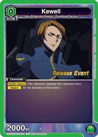 Kewell — UE04BT: CODE GEASS: Lelouch of the Rebellion Release Event Cards