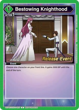 Bestowing Knighthood — UE04BT: CODE GEASS: Lelouch of the Rebellion Release Event Cards