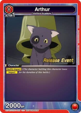 Arthur — UE04BT: CODE GEASS: Lelouch of the Rebellion Release Event Cards