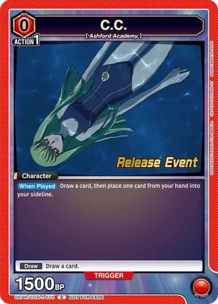 C.C. (075) — UE04BT: CODE GEASS: Lelouch of the Rebellion Release Event Cards