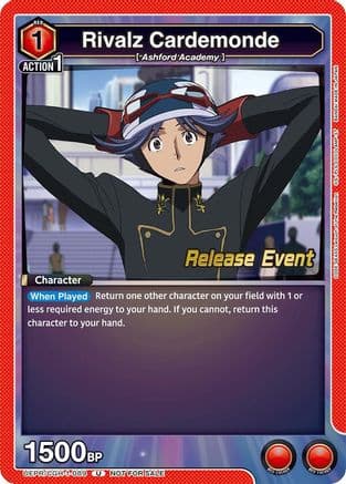Rivalz Cardemonde — UE04BT: CODE GEASS: Lelouch of the Rebellion Release Event Cards