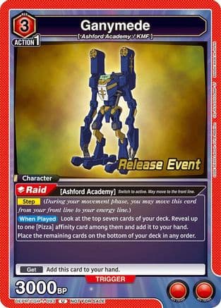 Ganymede — UE04BT: CODE GEASS: Lelouch of the Rebellion Release Event Cards